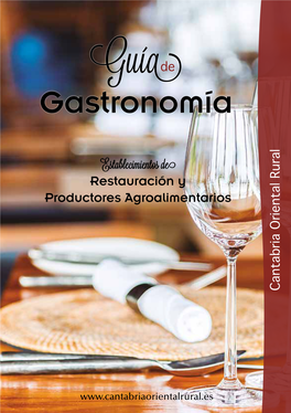 Guía De Gastronomía Cantabria Oriental