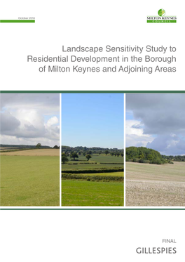 MK Landscape Sensitivity Study to Residential Development