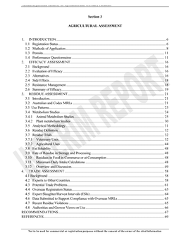 Interim Review of Chlorfenvinphos