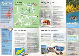 Beaches for Everyone St. Anne Town Map Eating out Guide out and About