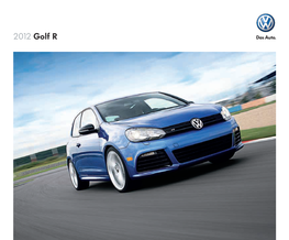 2012 Golf R Performance