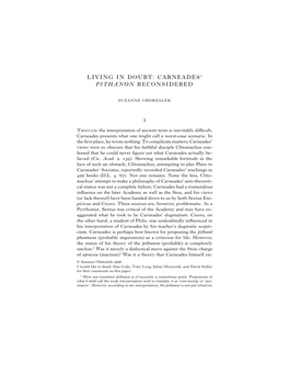 Oxford Studies in Ancient Philosophy. Volume 31, Winter 2006
