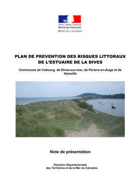 Plan De Prévention Des Risques Littoraux De L'estuaire De La Dives Note De Présentation