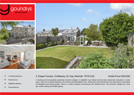 4 Chapel Terrace, Crofthandy, St. Day, Redruth, TR16 5JQ Guide Price £300,000