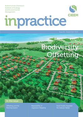 Biodiversity Offsetting