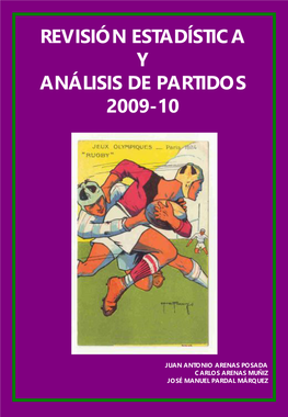 Revisión Estadística Y Análisis De Partidos 2009-10