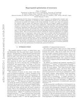 Arxiv:1902.02232V1 [Cond-Mat.Mtrl-Sci] 6 Feb 2019