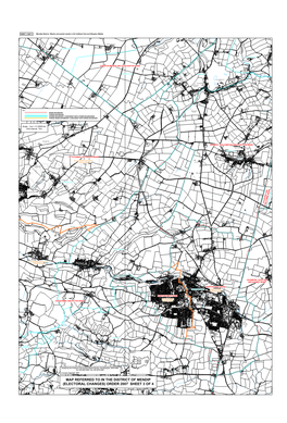 Map Referred to in the District of Mendip