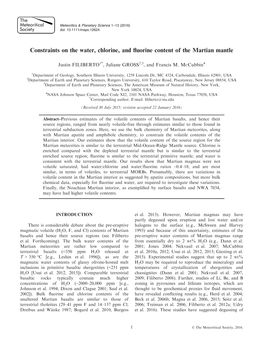 Constraints on the Water, Chlorine, and Fluorine Content of the Martian Mantle