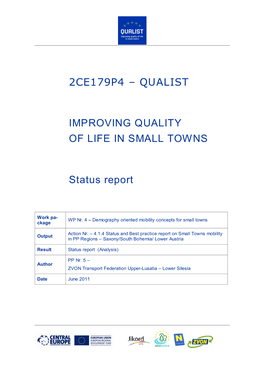 2Ce179p4 – Qualist Improving Quality of Life in Small