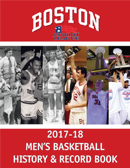 2017-18 Men's Basketball History & Record Book