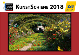 Kunstschiene 2018 Liebe Reisegäste, Unsere Kunstschiene Bleibt Auf Der Überholspur, Mit Erfreulichen Buchungszuwächsen Und Einer Hohen Veranstaltungsqualität