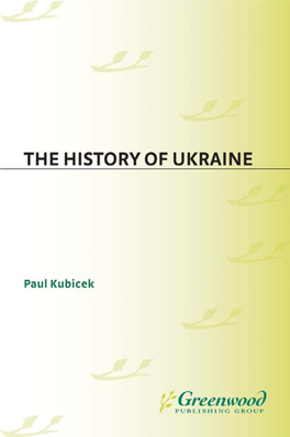 The History of Ukraine Advisory Board