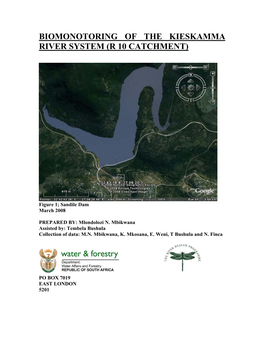 Biomonitoring of the Keiskamma River System (R10 Catchment)
