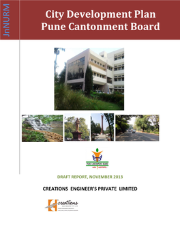 City Development Plan Pune Cantonment Board Jnnurm