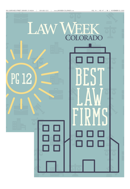 LAW WEEK COLORADO.Com VOL