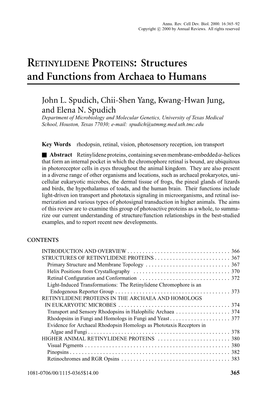 And Functions from Archaea to Humans