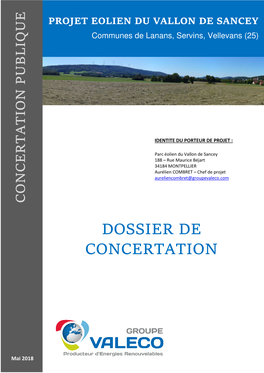 180426 Dossier Concertation