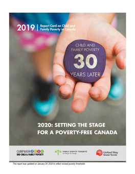 2019 Report Card on Child & Family Poverty in Canada