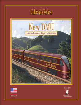 Colorado Railcar's DMU Brochure