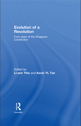 4 Comparative Law and Constitutional Interpretation in Singapore: Insights from Constitutional Theory 114 ARUN K THIRUVENGADAM