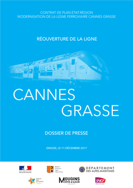 Réouverture De La Ligne Dossier De Presse