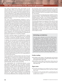 Roles and Responsibilities of the Centres of Government