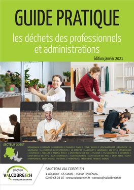 Les Déchets Des Professionnels Et Administrations Edition Janvier 2021