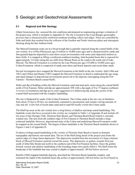 5 Geologic and Geotechnical Assessments