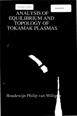 Analysis of Equilibrium and Topology of Tokamak Plasmas