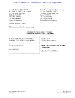 Amended Complaint