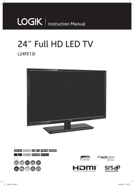 LOGIK 24' Full HD LED TV L24FE13I Manual