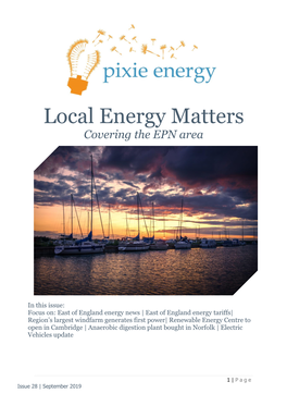 Local Energy Matters | September 2019