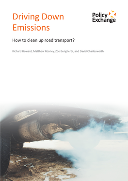 Driving Down Emissions: How to Clean up Road Transport?