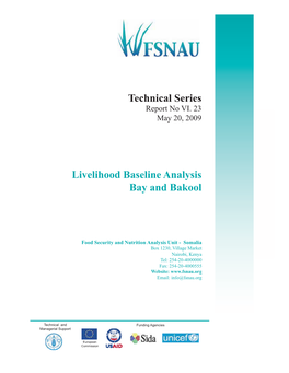 Bay Bakool Rural Baseline Analysis Report