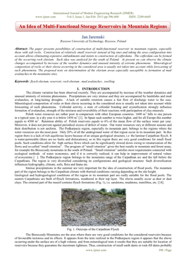 An Idea of Multi-Functional Storage Reservoirs in Mountain Regions