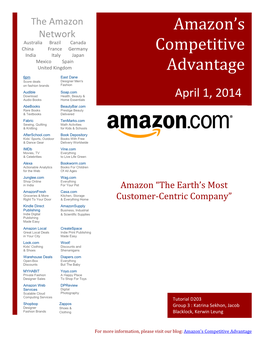 Amazon's Competitive Advantage