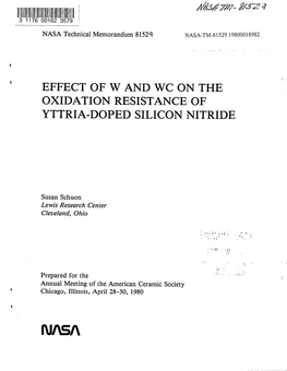 Yttria-Doped Silicon Nitride