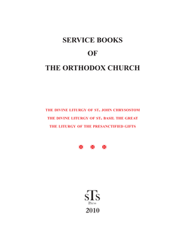 Service Books of the Orthodox Church