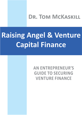 Raising Angel & Venture Capital Finance