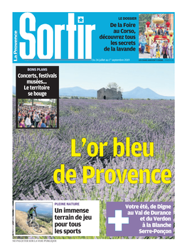 Retrouvez Le Supplément Sortir La Provence