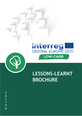 LOW-CARB Lessons Learnt Brochure