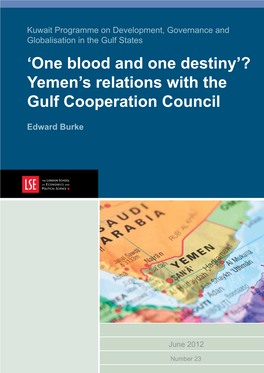 Yemen's Relations with the Gulf Cooperation Council