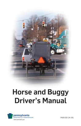 Horse and Buggy Driver's Manual