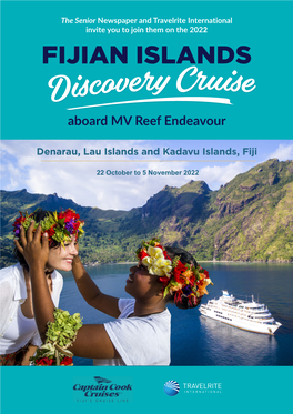 FIJIAN ISLANDS Discovery Cruise Aboard MV Reef Endeavour