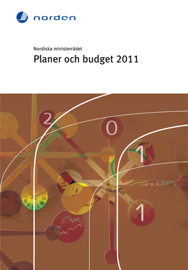 Planer Och Budget 2011 Budget Och Planer 2010:778 ANP