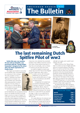 The Last Remaining Dutch Spitfire Pilot Of