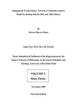 VOLUME 1 Main Thesis