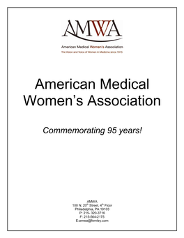 American Medical Women's Association