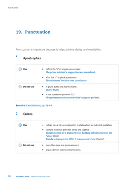 19. Punctuation